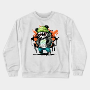 Pandamonium Panda Bear Crewneck Sweatshirt